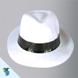 Sombrero Gnaster Pvc Blanco